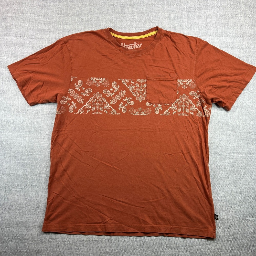 Howler Brothers Orange Short Sleeve Tee